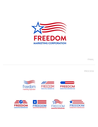 Freedom Marketing Logo Alternates